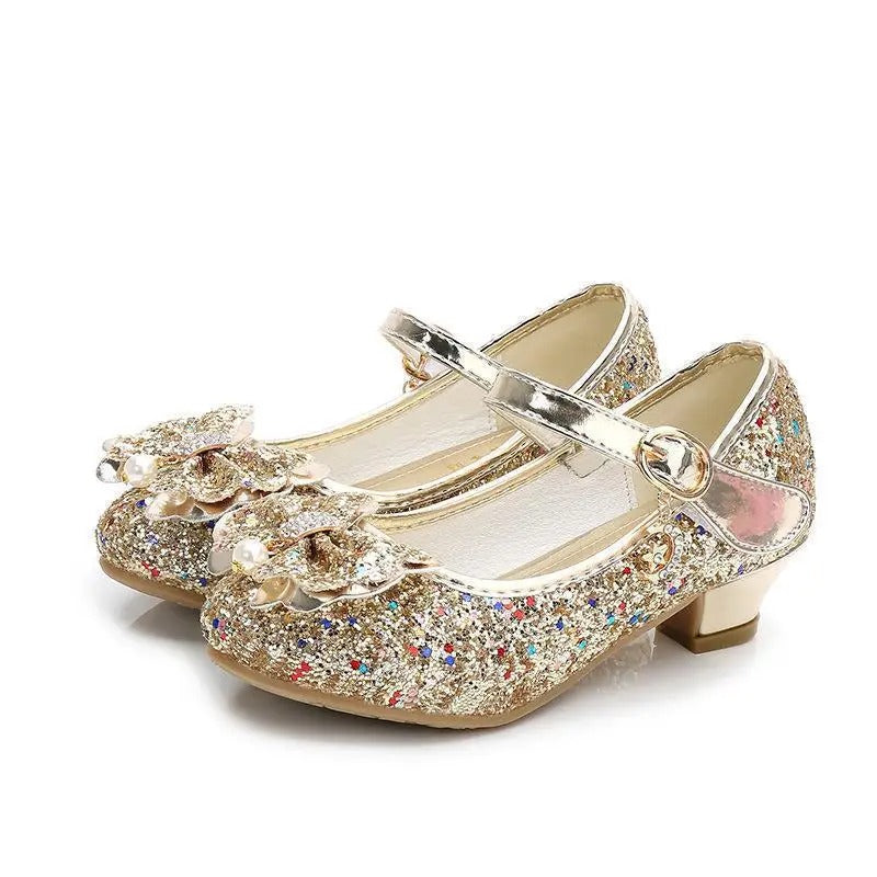 Princess Butterfly Shoes With Diamond Bowknot-My Soft Slipper