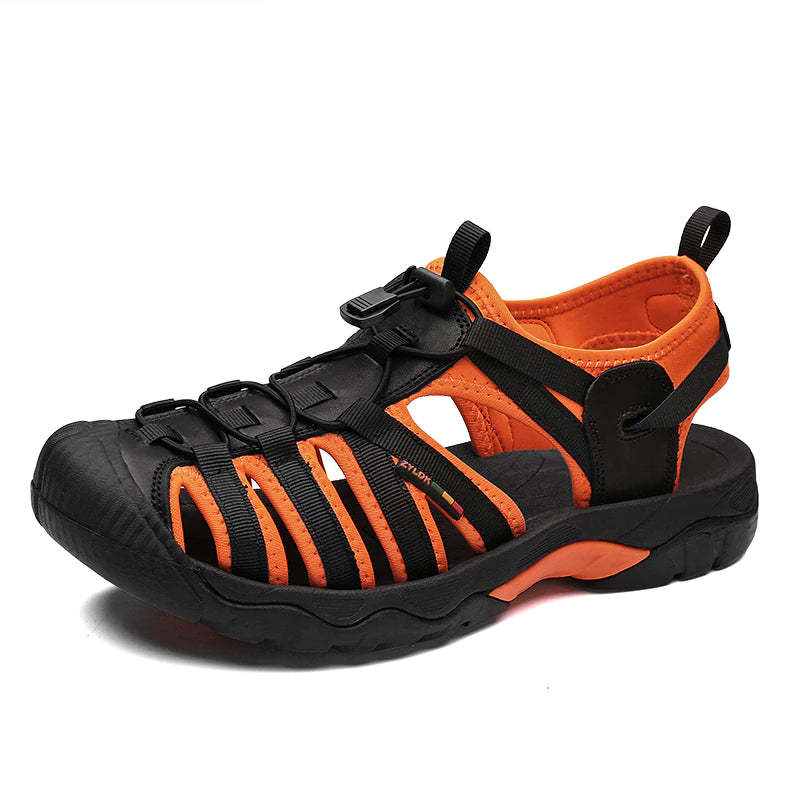 Summer Genuine Leather Men Sandals-My Soft Slipper