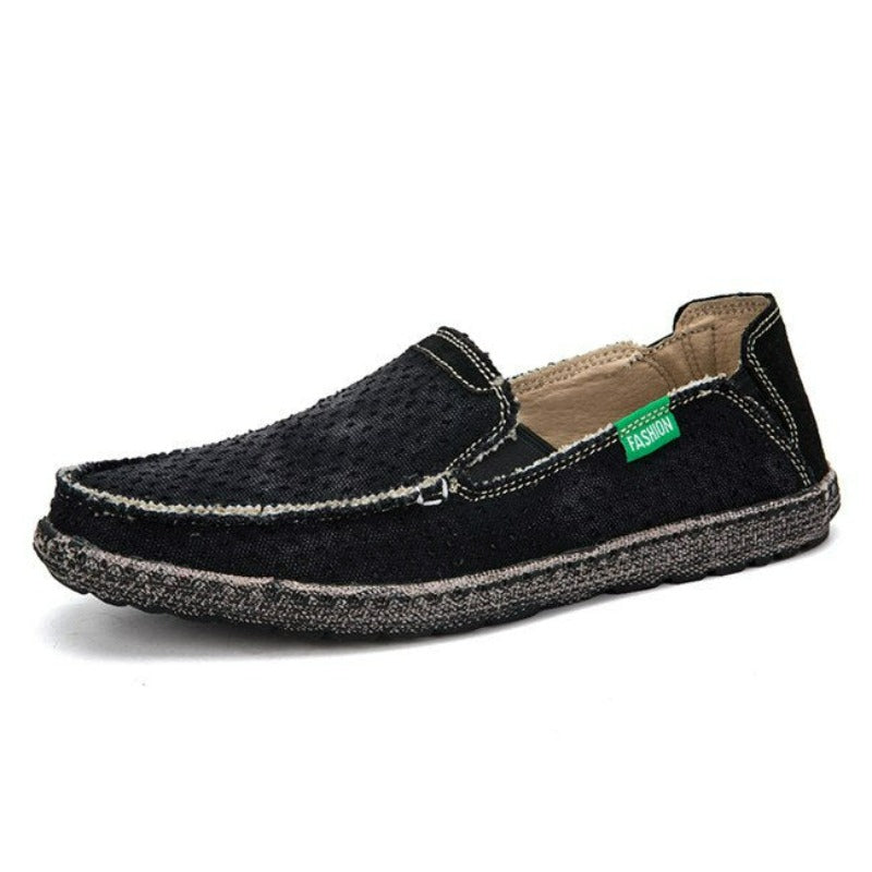 Men Canvas Outdoor Shoes-My Soft Slipper