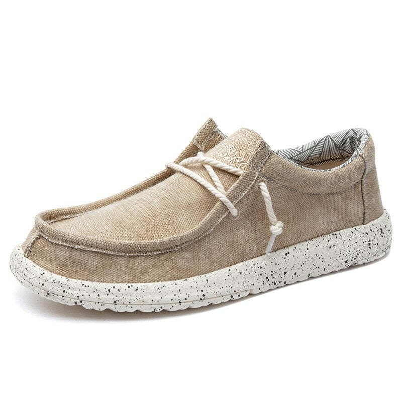 Summer Men's Comfortable Canvas Shoes-My Soft Slipper