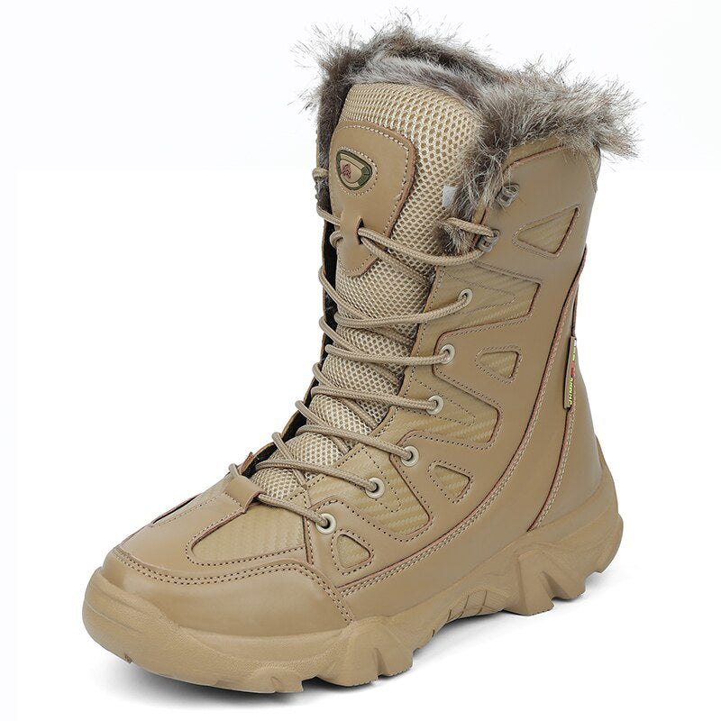 Winter Ankle Waterproof Men's Boots-My Soft Slipper