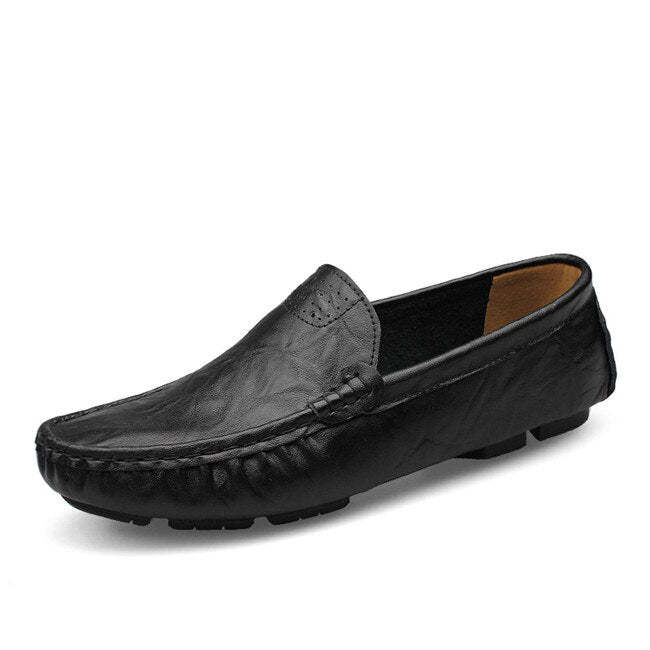 Casual Soft Leather Loafers-My Soft Slipper
