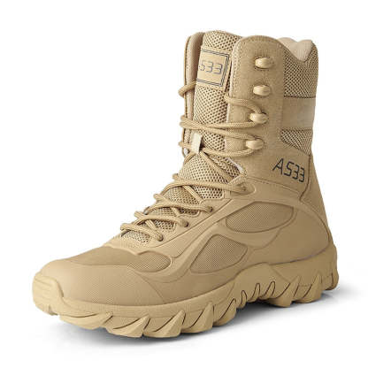 Men's Military Outdoor Ankle Boots-My Soft Slipper