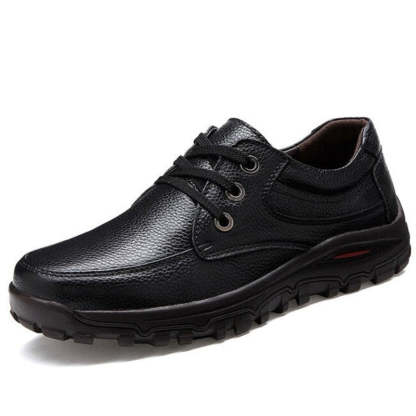 Leather Casual Men Flats Shoes-My Soft Slipper