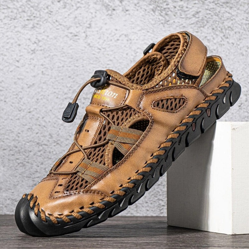 Mesh Summer Men's Outdoor Sandals-My Soft Slipper