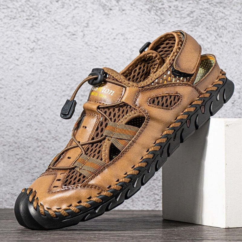 Mesh Summer Men's Outdoor Sandals-My Soft Slipper