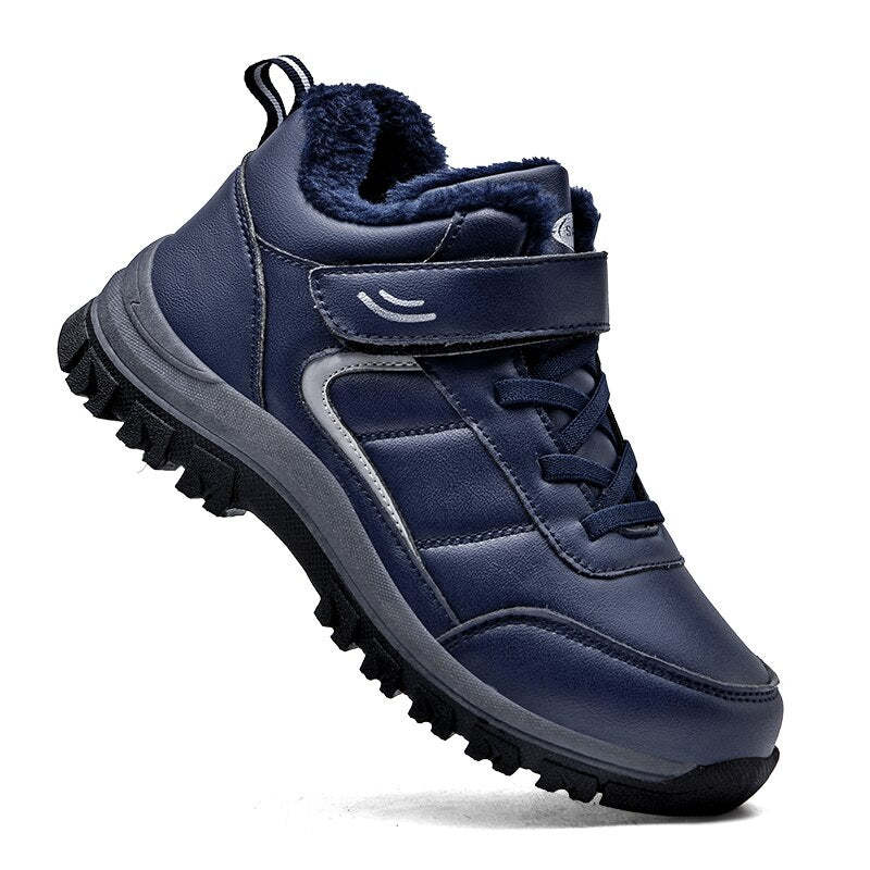 Men's Winter Lace-Up Ankle Boots-My Soft Slipper