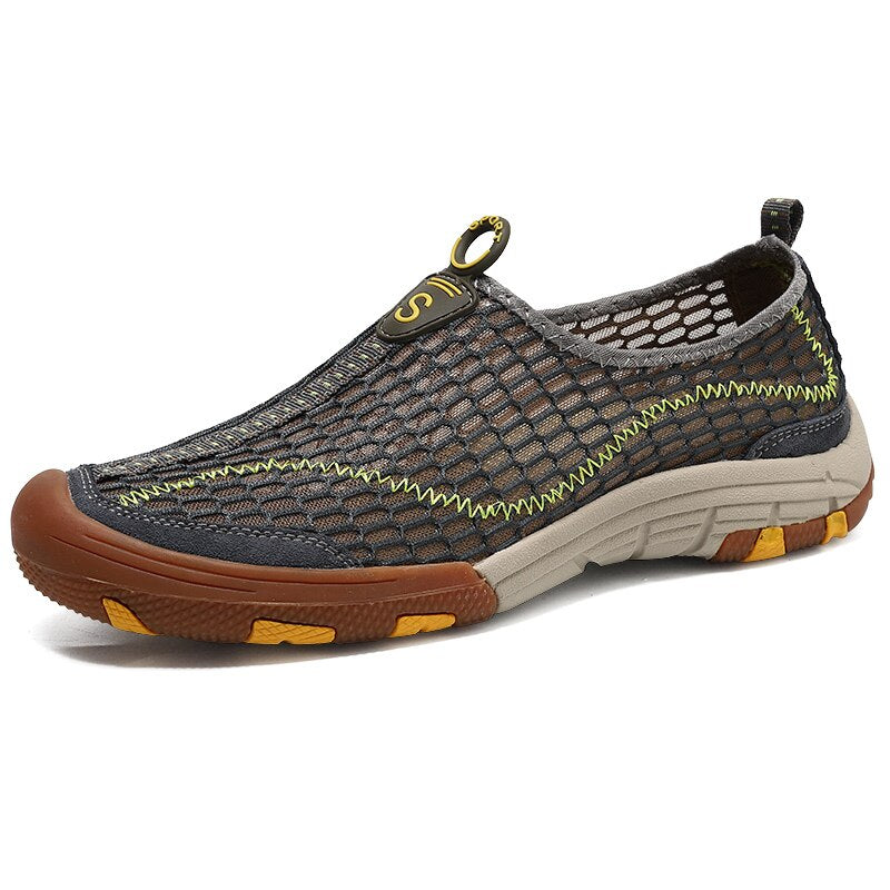 Fashion Breathable Summer Walking Mesh Shoes-My Soft Slipper