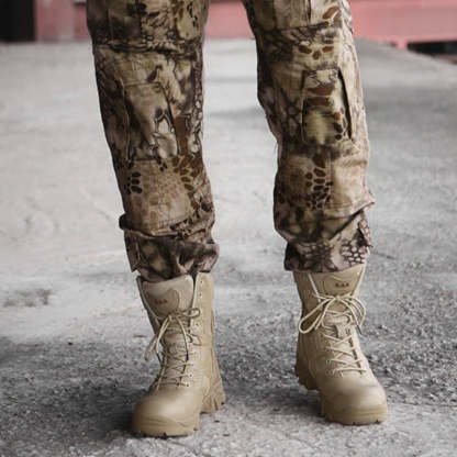 Men Waterproof Outdoor Hiking Army Boots-My Soft Slipper