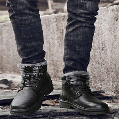 Men's Outdoor Working Snow Ankle Boots-My Soft Slipper