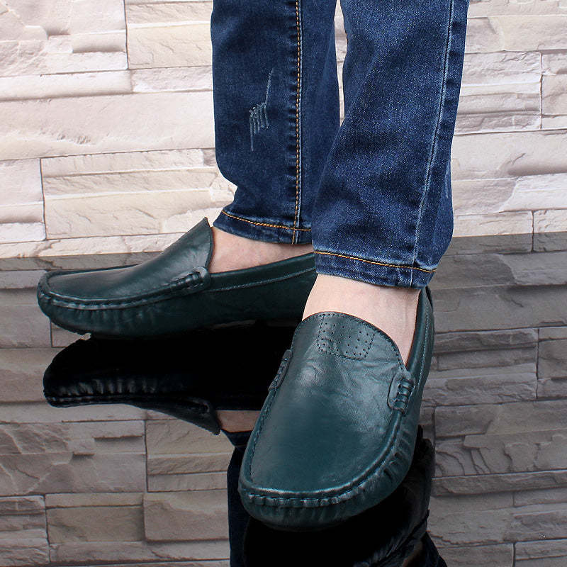 Casual Soft Leather Loafers-My Soft Slipper