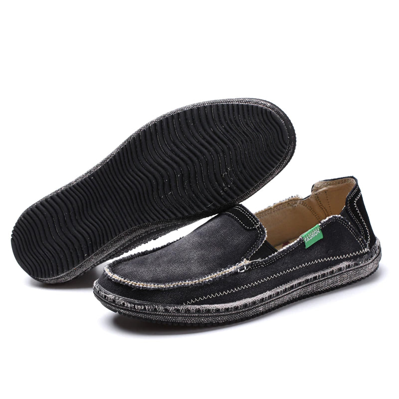 High Quality Casual Denim Canvas Shoes-My Soft Slipper
