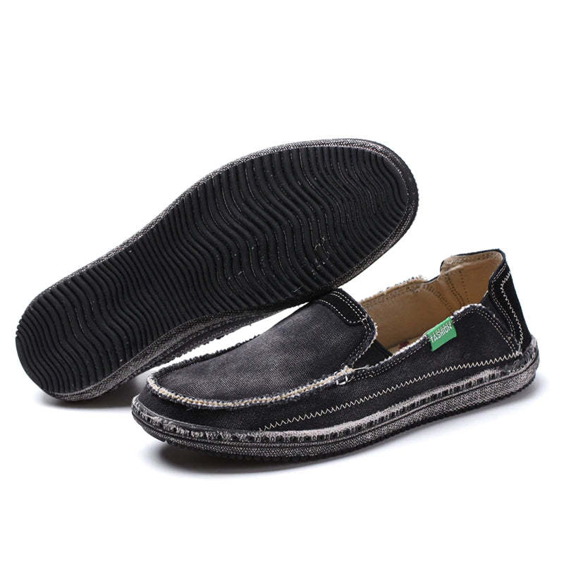 High Quality Casual Denim Canvas Shoes-My Soft Slipper