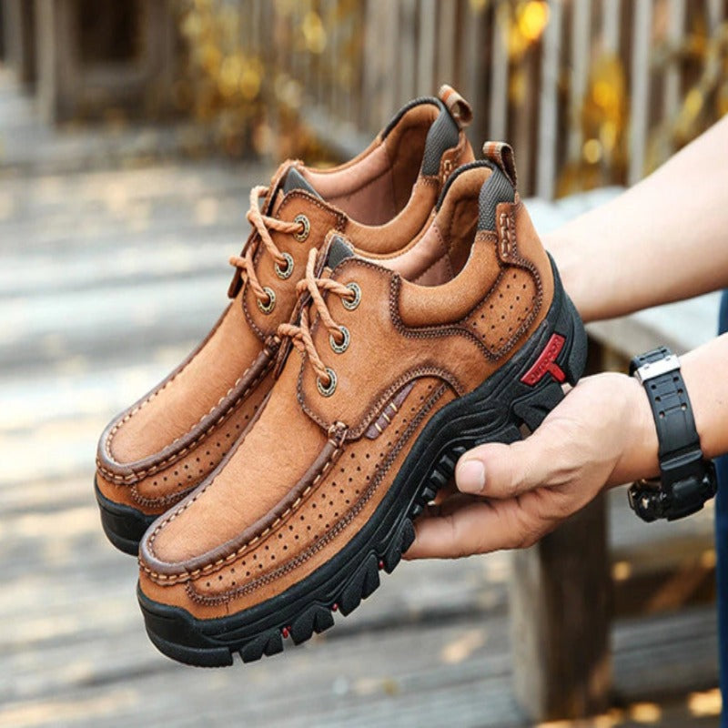 Genuine Leather Men Shoes-My Soft Slipper
