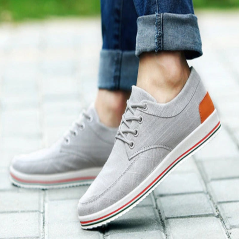 Breathable Men's Lace Up Shoes-My Soft Slipper