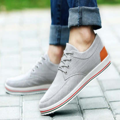 Breathable Men's Lace Up Shoes-My Soft Slipper