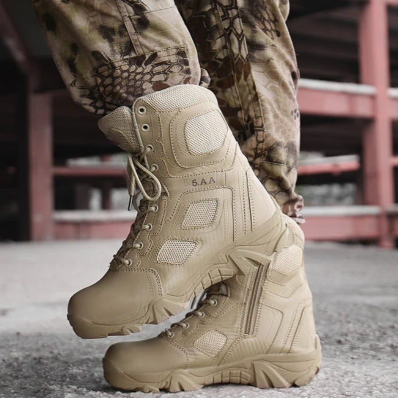 Men Waterproof Outdoor Hiking Army Boots-My Soft Slipper