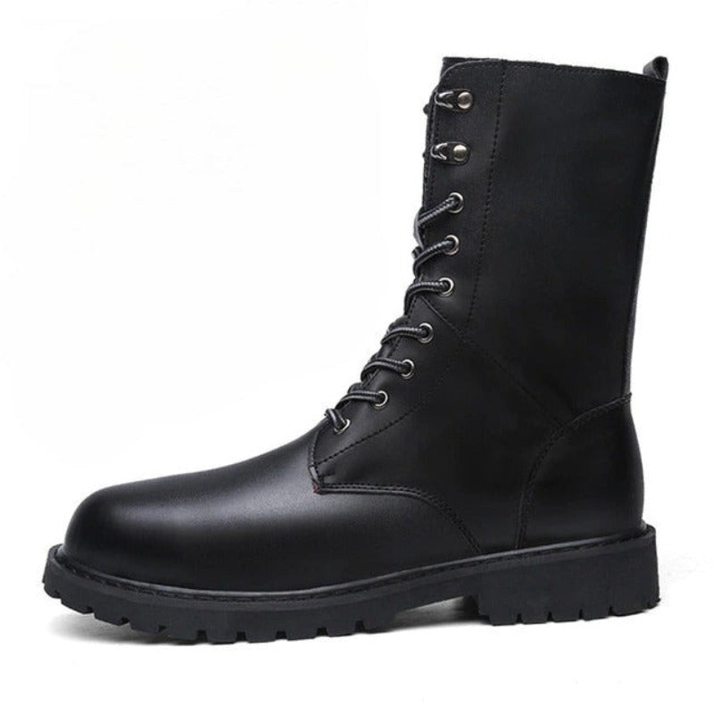 Warm Motorcycle Boots For Men-My Soft Slipper