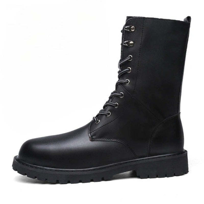 Warm Motorcycle Boots For Men-My Soft Slipper