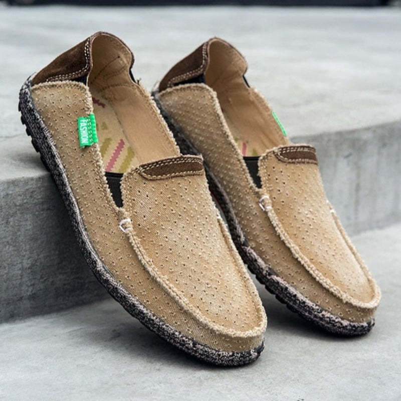 Men Canvas Outdoor Shoes-My Soft Slipper
