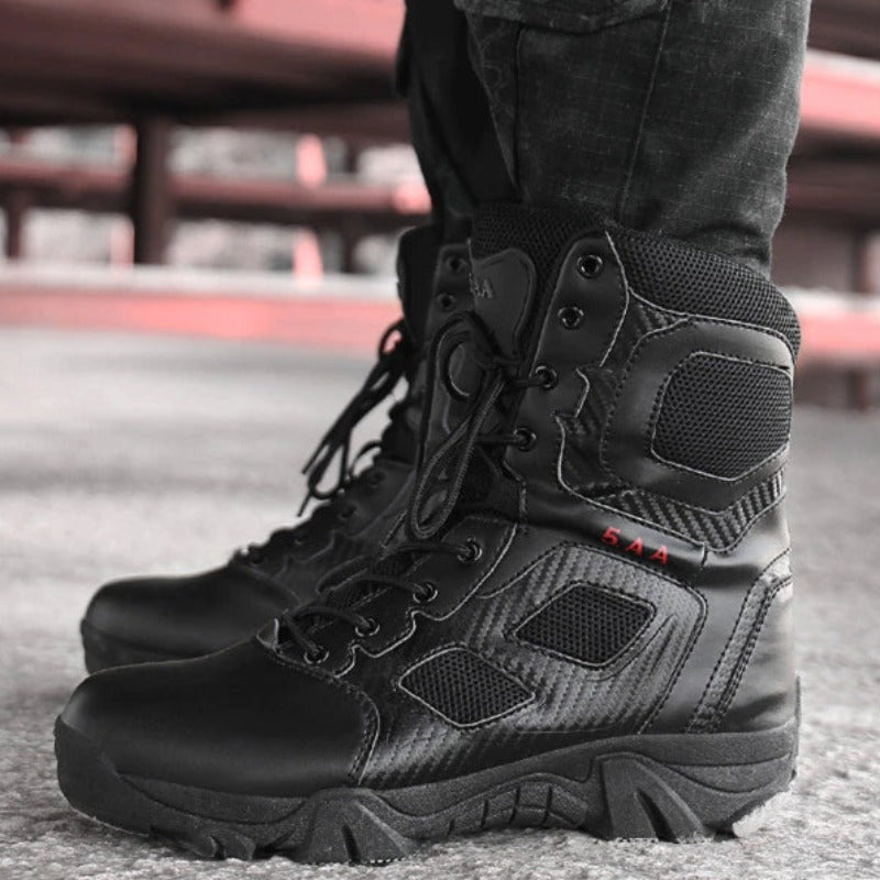 Men Waterproof Outdoor Hiking Army Boots-My Soft Slipper