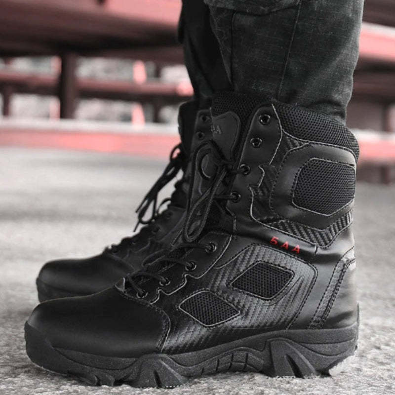 Men Waterproof Outdoor Hiking Army Boots-My Soft Slipper