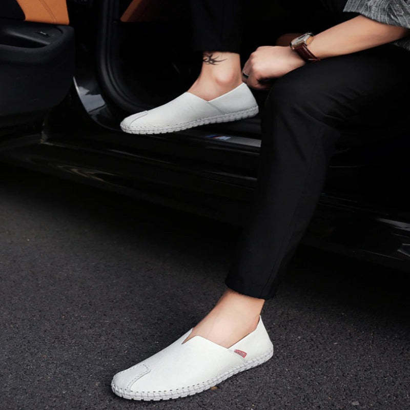 High Quality Genuine Leather Men Shoes-My Soft Slipper