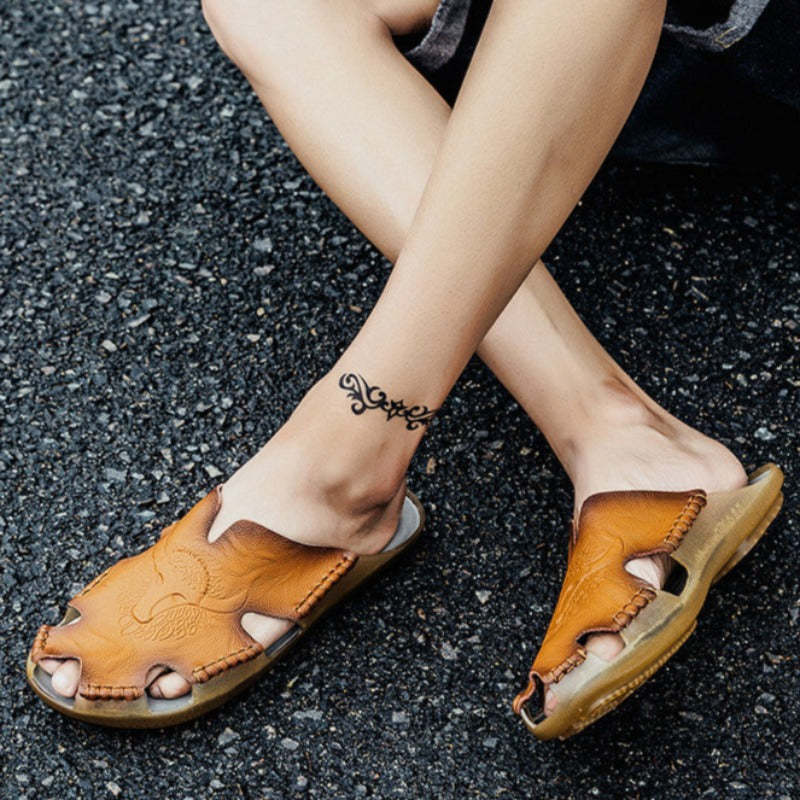 Summer Comfortable Men Beach Sandals-My Soft Slipper