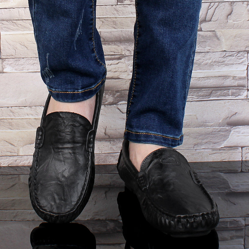 Casual Soft Leather Loafers-My Soft Slipper