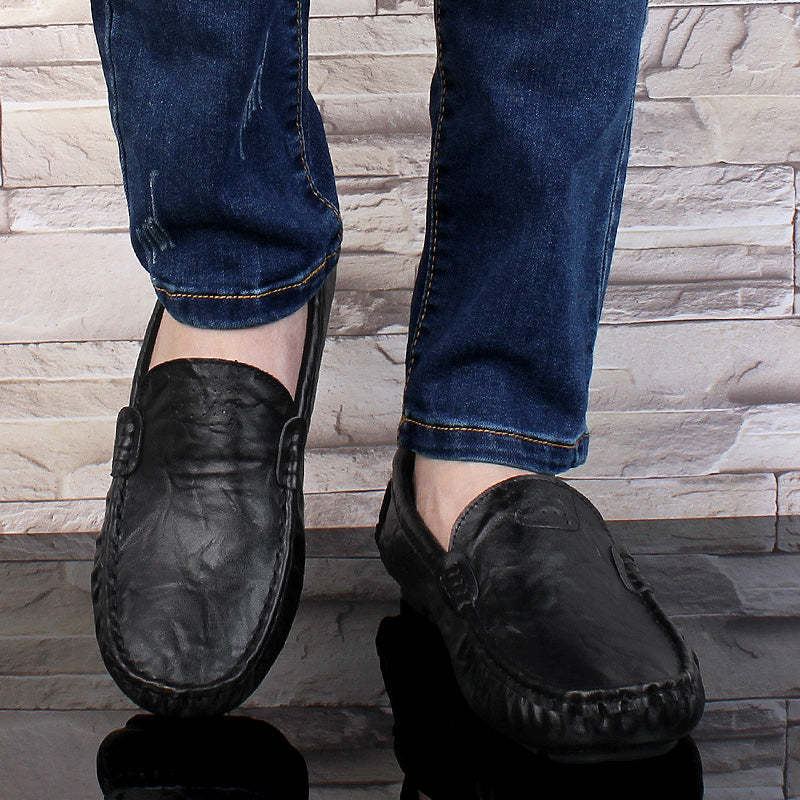 Casual Soft Leather Loafers-My Soft Slipper
