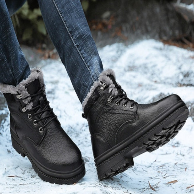 Men's Outdoor Working Snow Ankle Boots-My Soft Slipper