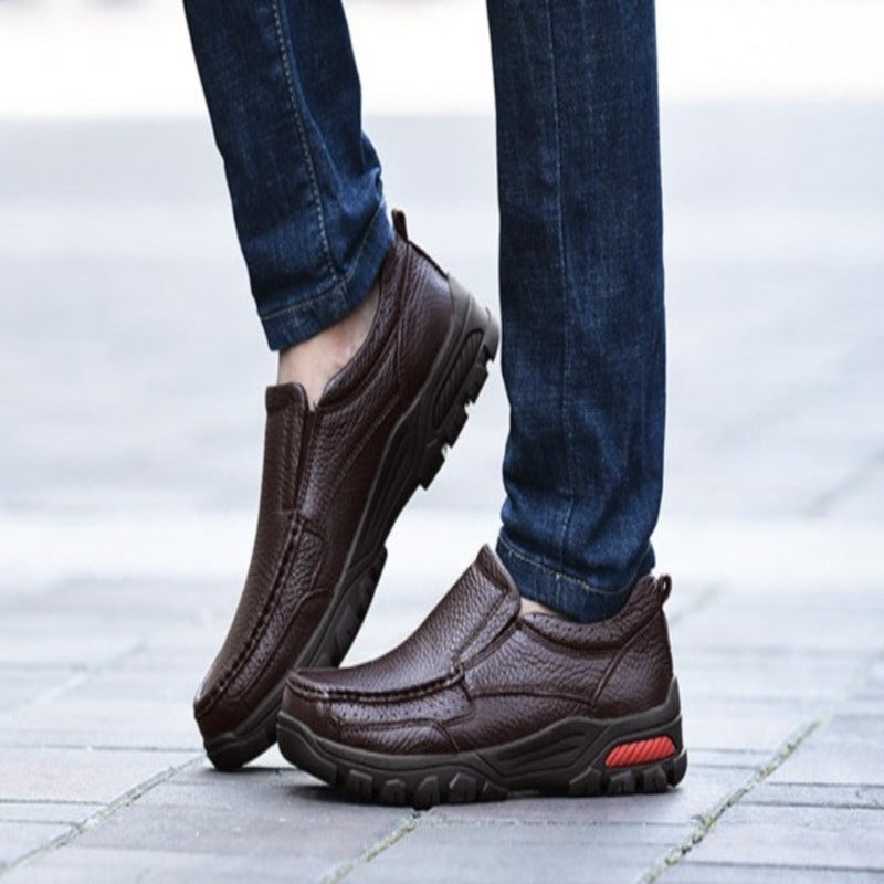 Handmade High Quality Leather Shoes-My Soft Slipper