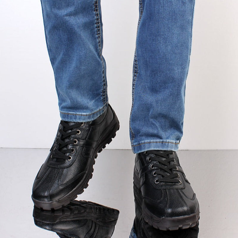 Men's Business Leather Shoes-My Soft Slipper