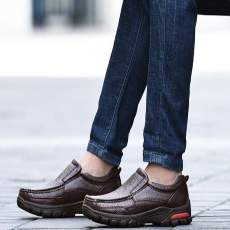 Handmade High Quality Leather Shoes-My Soft Slipper