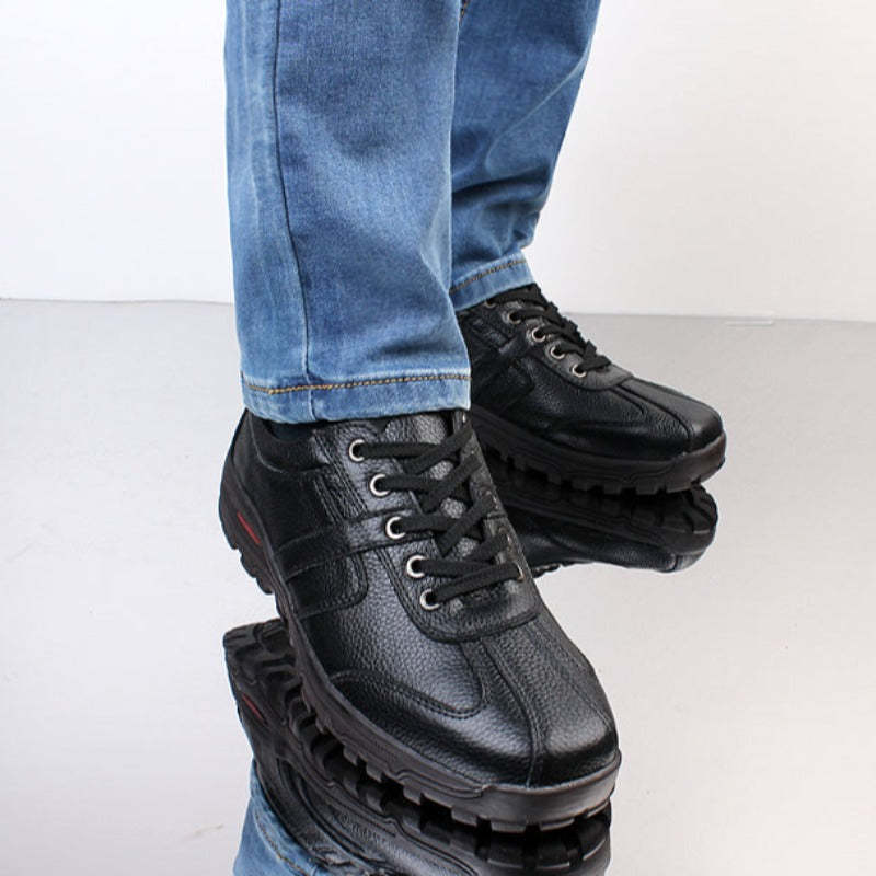 Men's Business Leather Shoes-My Soft Slipper