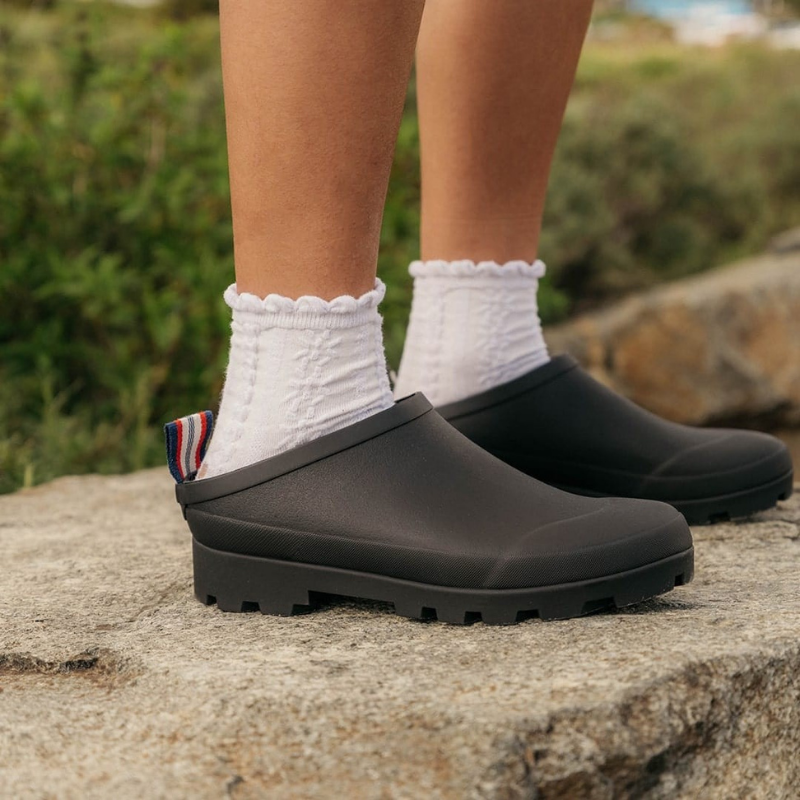 Bodega Slip On Garden Clog With Rubber Sole For Women