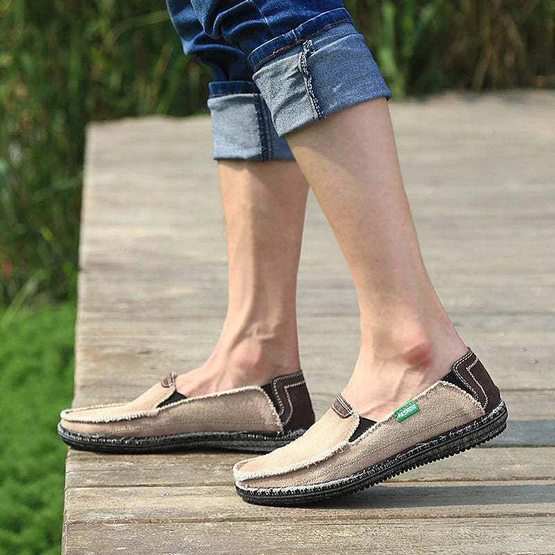 High Quality Casual Denim Canvas Shoes-My Soft Slipper