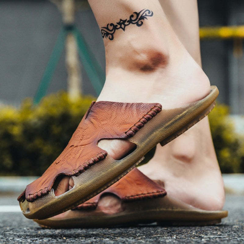 Summer Comfortable Men Beach Sandals-My Soft Slipper