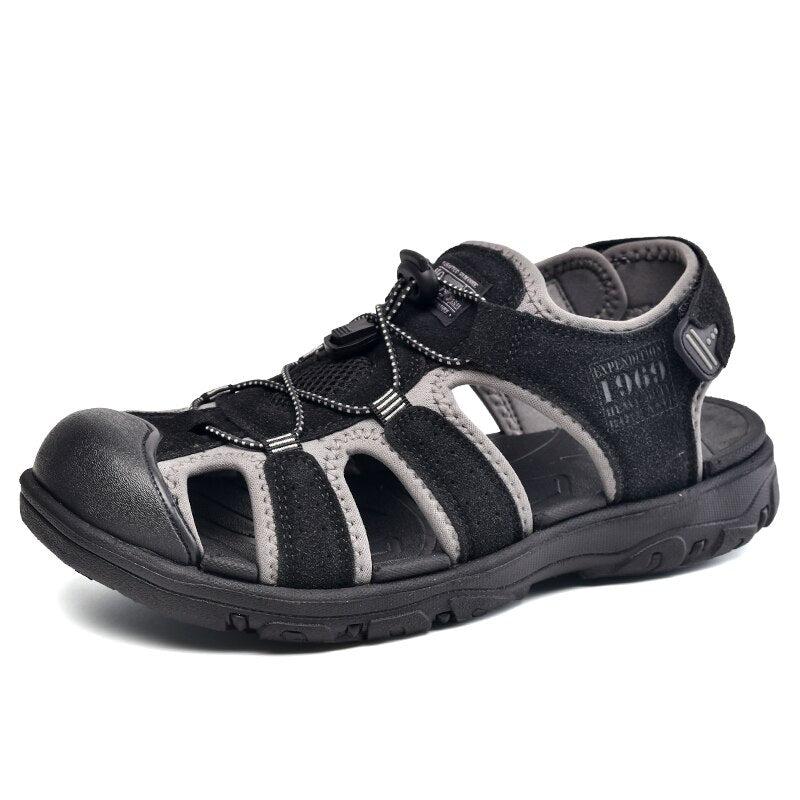 Casual Men Outdoor Summer Breathable Sandals-My Soft Slipper