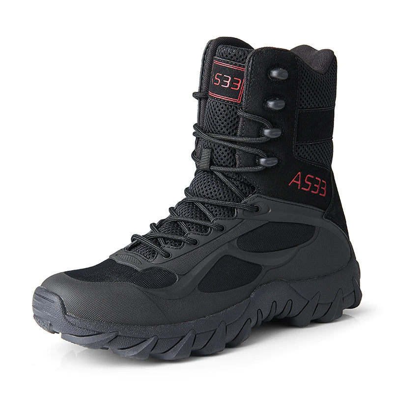 Men's Military Outdoor Ankle Boots-My Soft Slipper