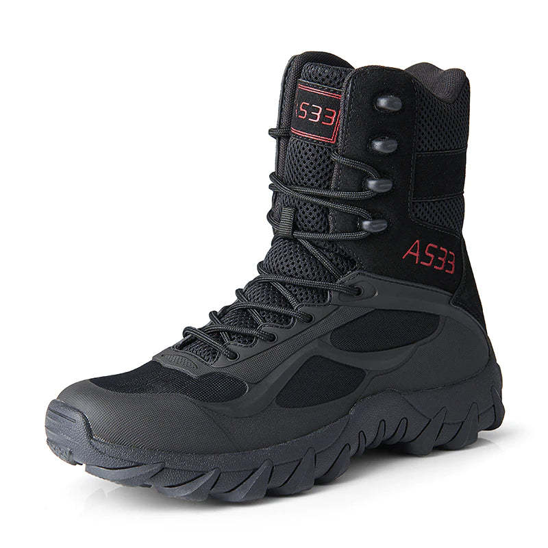 Men's Military Outdoor Ankle Boots-My Soft Slipper