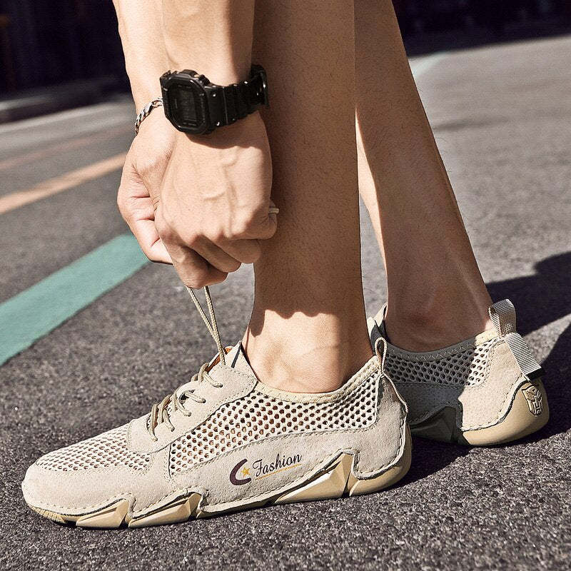 Breathable Classic Men's Casual Shoes-My Soft Slipper