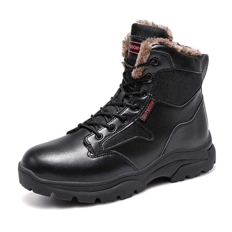 Men's Ankle Waterproof Military Boots-My Soft Slipper