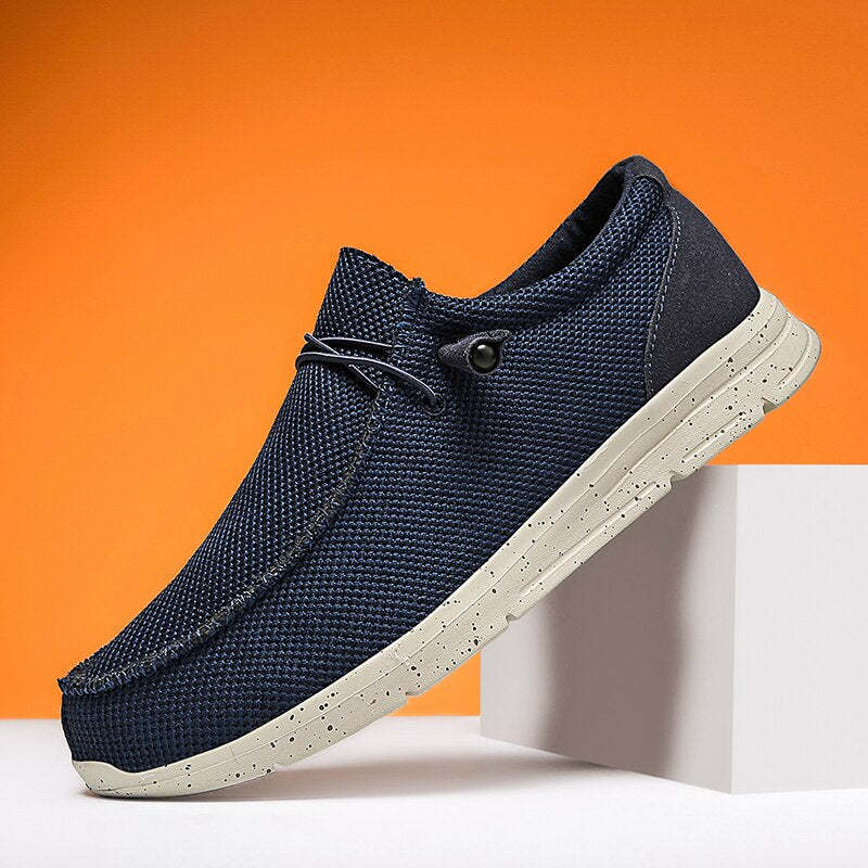 Men's Breathable Canvas Shoes-My Soft Slipper
