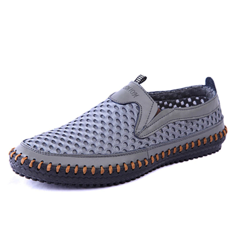Breathable Slip On Mesh Shoes For Men-My Soft Slipper
