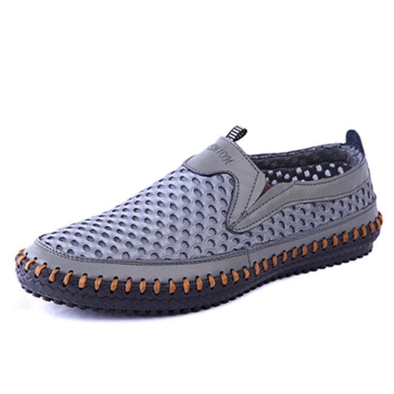 Breathable Slip On Mesh Shoes For Men-My Soft Slipper