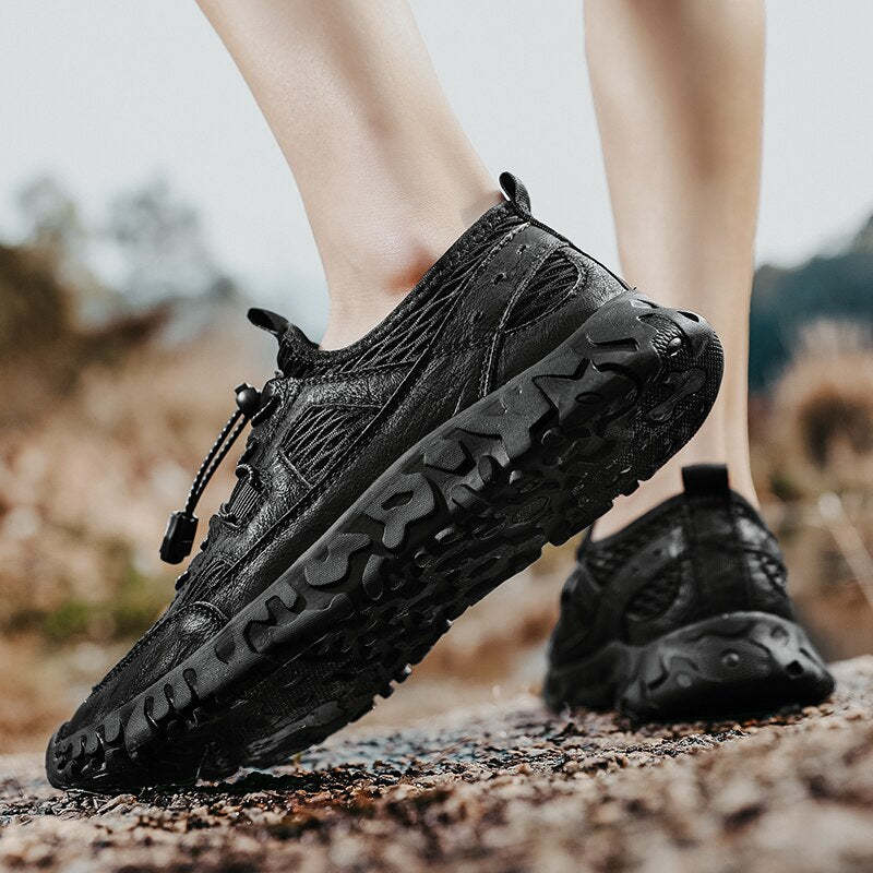 Breathable Mesh Men Shoes-My Soft Slipper