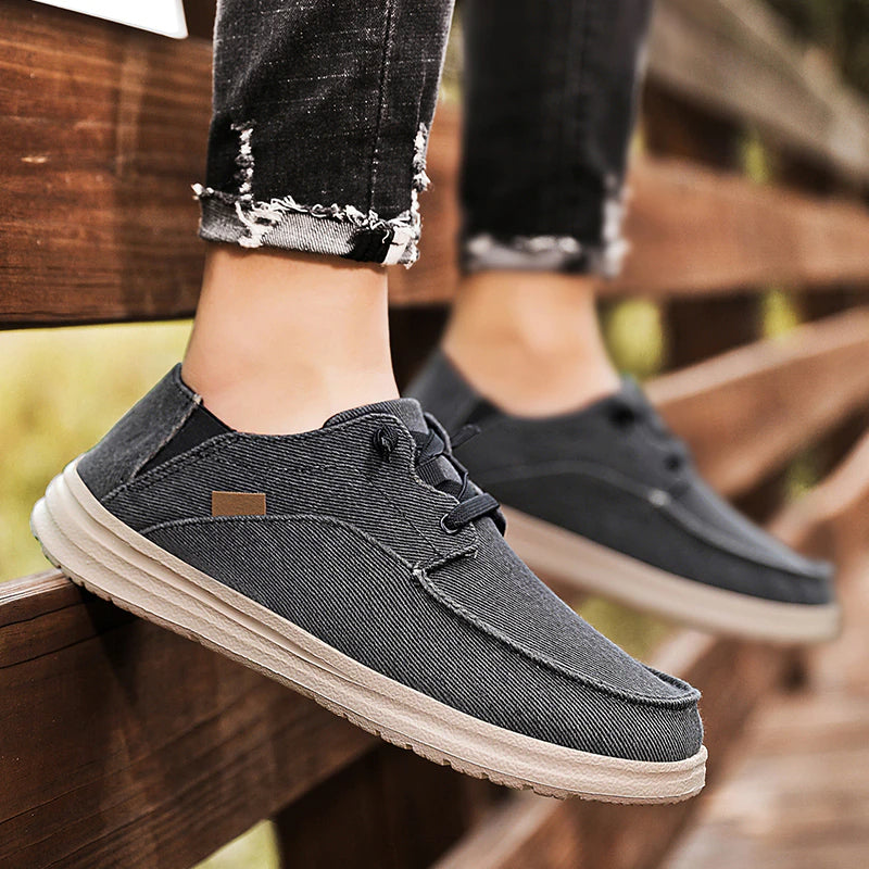 Lightweight Soft Breathable Canvas Shoes-My Soft Slipper