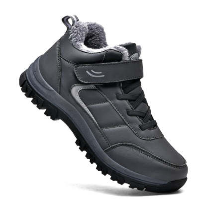 Men's Winter Lace-Up Ankle Boots-My Soft Slipper