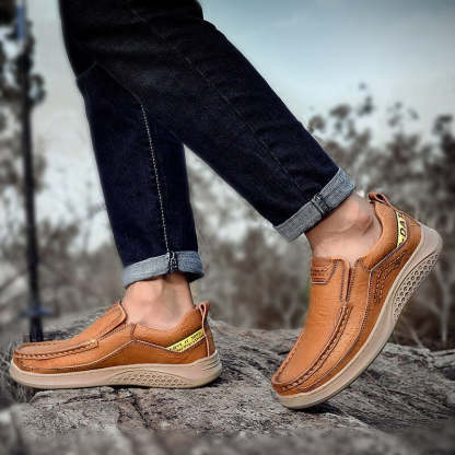 Anti-Slip Rubber Loafers Shoes-My Soft Slipper